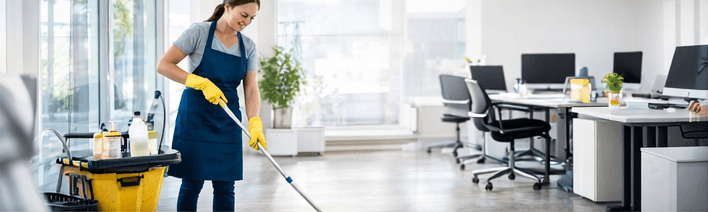 Unterhaltsreinigung im Büro